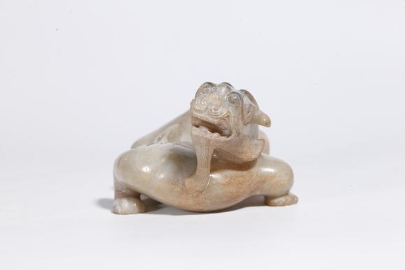 弘楊株式會(huì)社和田玉雕獸形擺件