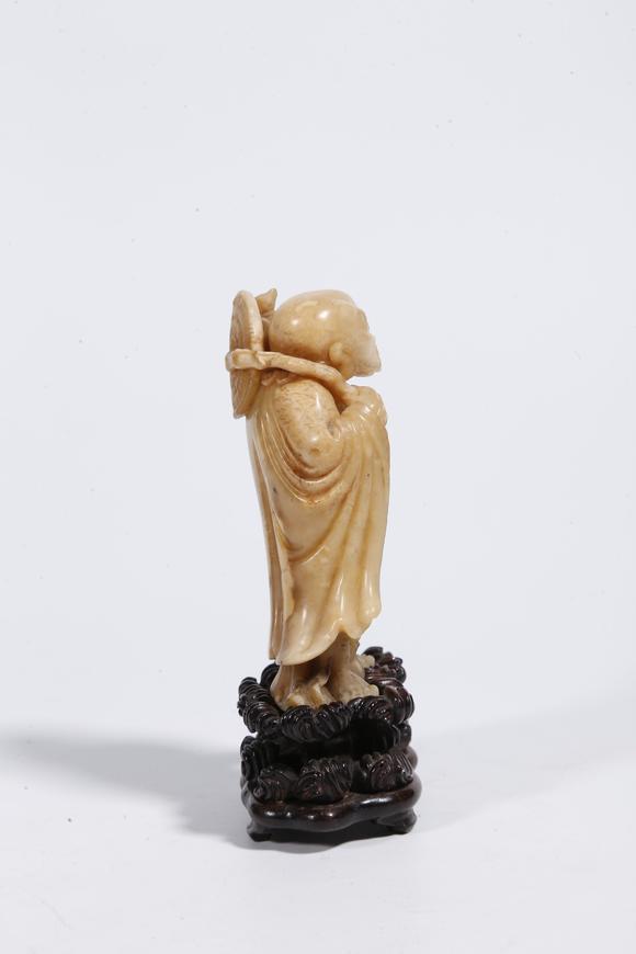 弘楊株式會(huì)社壽山石雕達(dá)摩造像