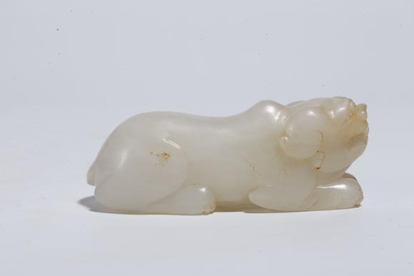 弘楊株式會(huì)社和田玉雕獸形擺件