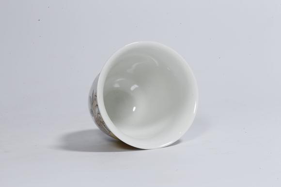弘楊株式會社粉彩佛手紋杯（一對）