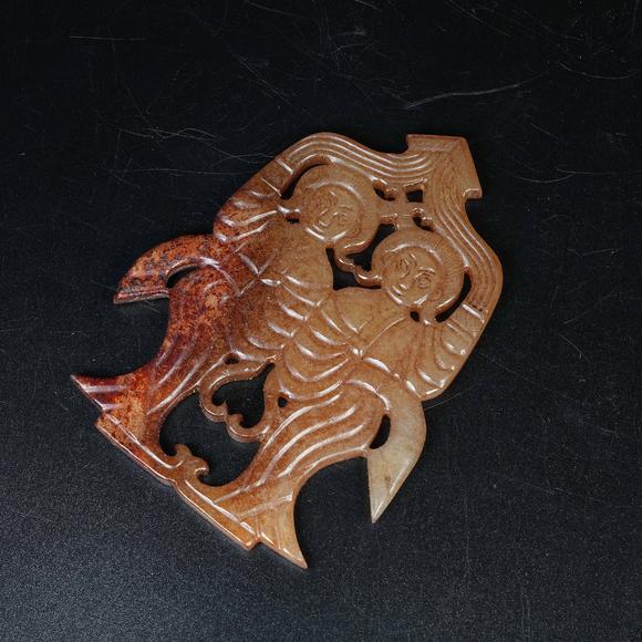 弘楊株式會(huì)社高古玉舞人佩