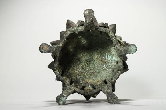 鐮倉(cāng)美術(shù)明以前 銅獅子香薰