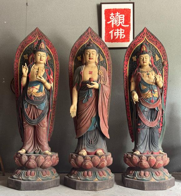 東京蕓術(shù)西方三圣