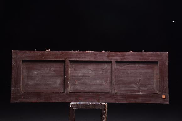 東京蕓術(shù)【狀元及第】清代款描金掛匾。