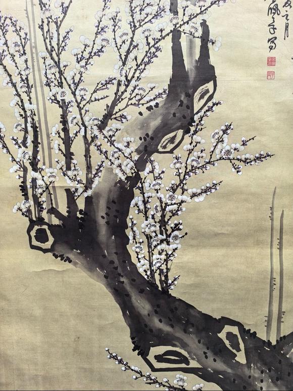 日本松町古美吳佩孚 梅花