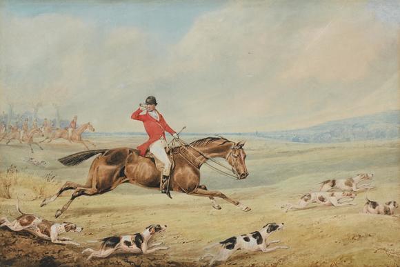 DreweattsHENRY ALKEN THE ELDER (BRITISH 1774-1850), A COLLECTION OF SEVEN HUNTING SCENES