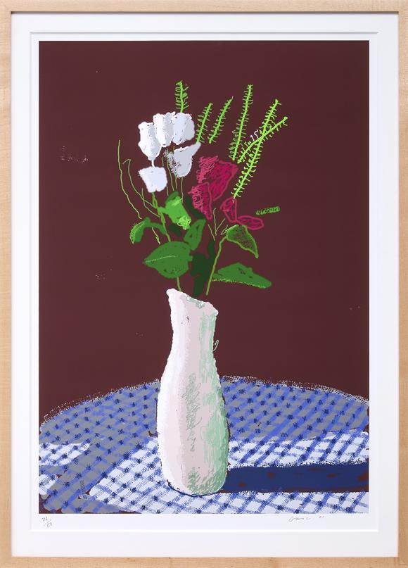 RoseberysDavid Hockney OM CH RA,?
British b.1937-?

The First One, 30th Janua