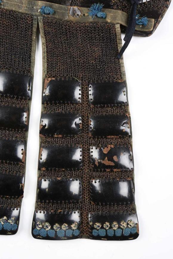 TooveysA scarce Japanese kusari dou or upper body armour, Edo perio