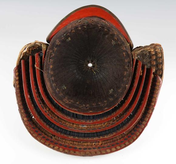 TooveysA Japanese suji kabuto, mid-Edo period, the steel skull body