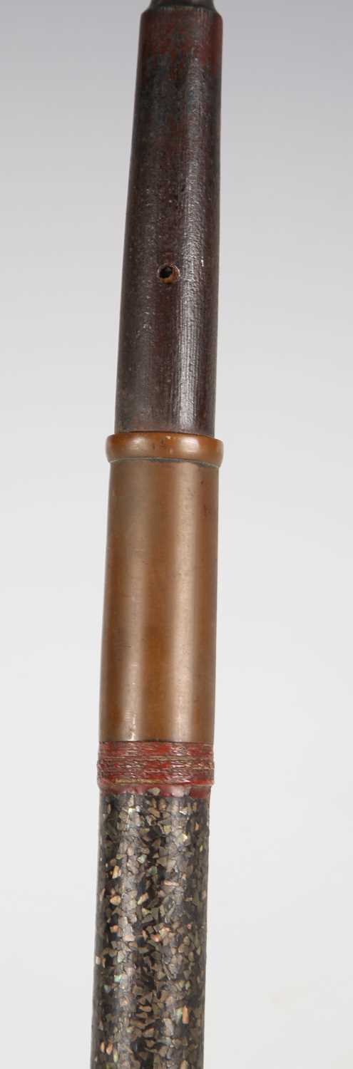 TooveysA fine Japanese fukuro-yari, Edo period, with socketed heavy