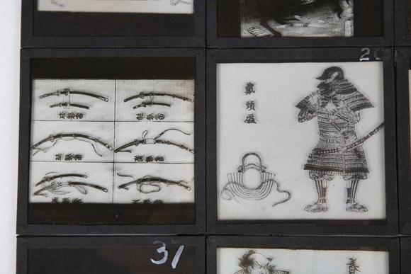 TooveysA collection of early 20th century magic lantern slides rela