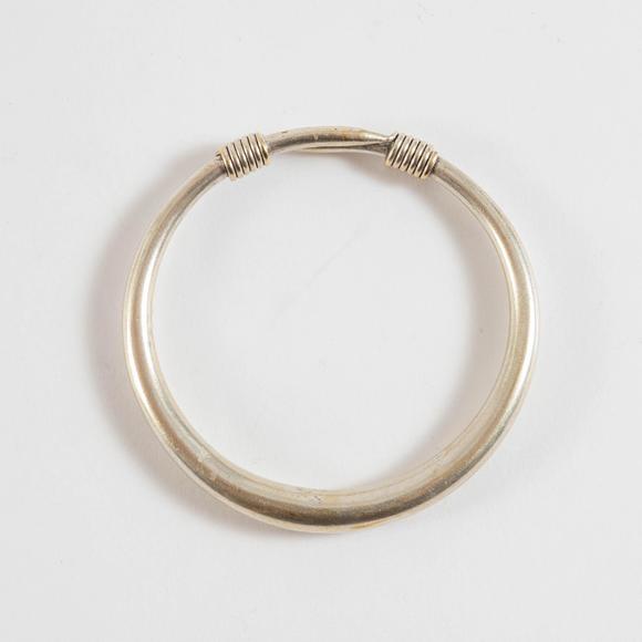 Waddington'sA Chinese Silver Bangle, Wenyin Mark, 20th Century, 民國 中國銀鐲