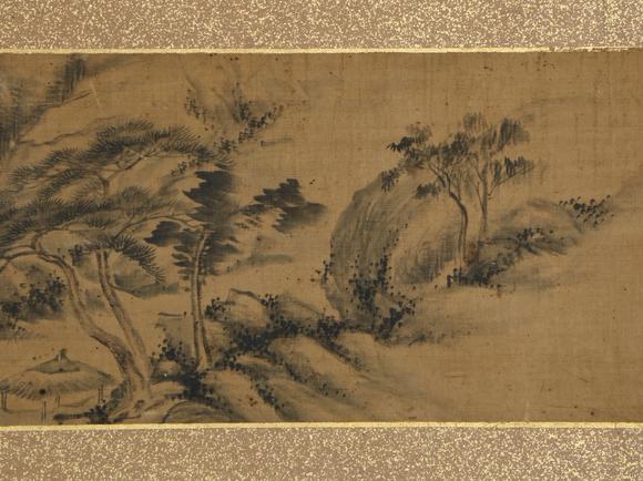 You Need野口小蘋 山水 鏡框
