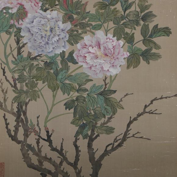 You Need乾隆 花卉 立軸