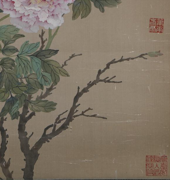 You Need乾隆 花卉 立軸
