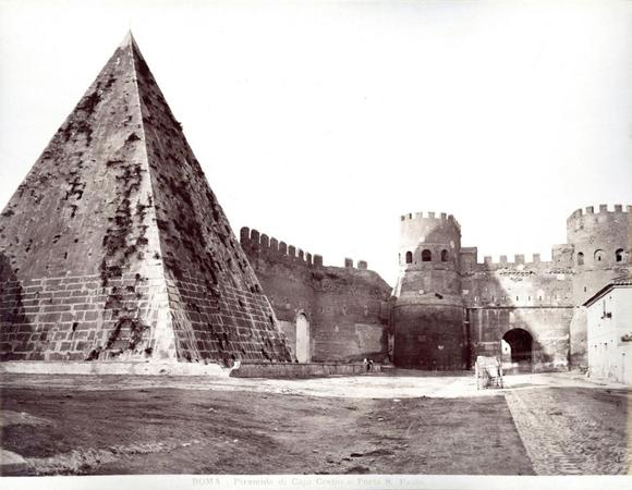 東京SAKURA拍賣（東京櫻花拍賣）1880s 羅馬城市風(fēng)景相冊
（24張）