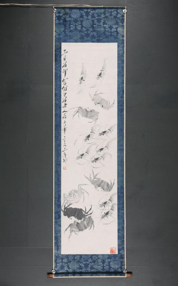 東京SAKURA拍賣（東京櫻花拍賣）齊白石 蝦螃蟹