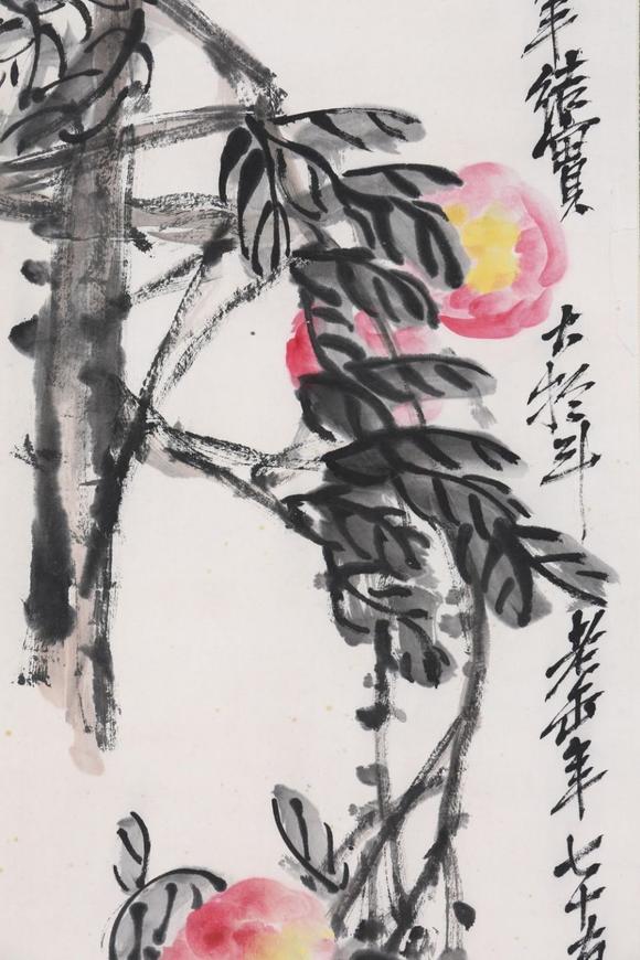 東京SAKURA拍賣（東京櫻花拍賣）吳昌碩 花卉
