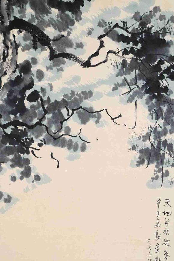 日本松町古美徐悲鴻 仙鶴圖