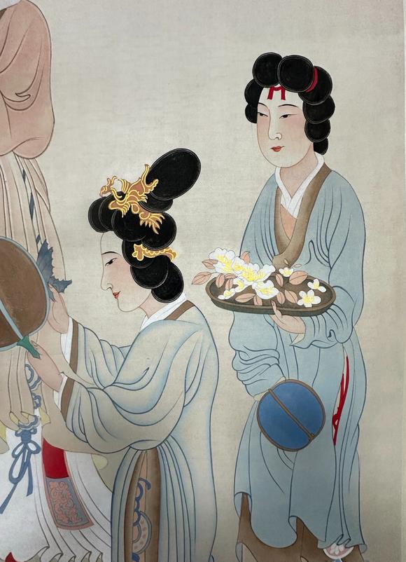 日本松町古美貴妃折梅圖