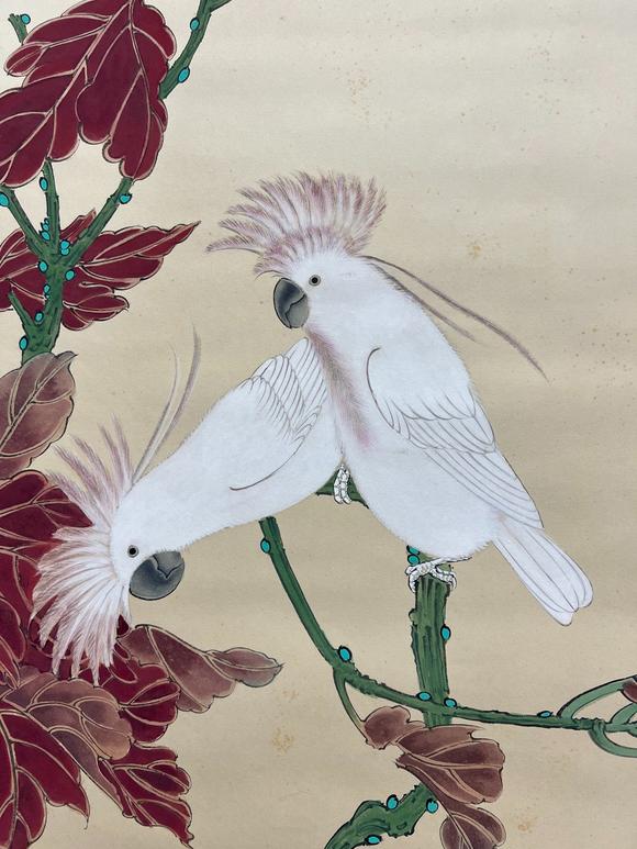 日本松町古美于非闇 霜葉紅于二月花