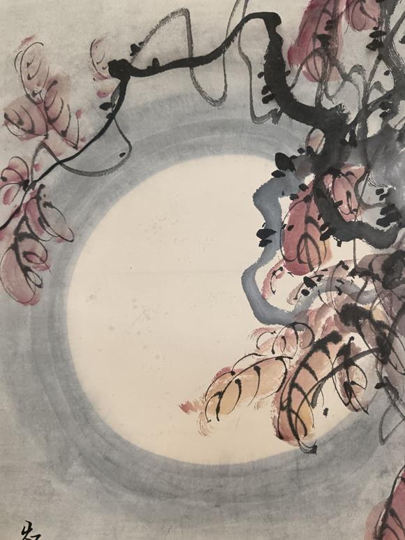 日本松町古美黃幻吾 花鳥作品
