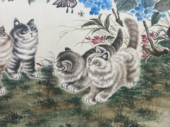 日本松町古美曹克家 貓圖