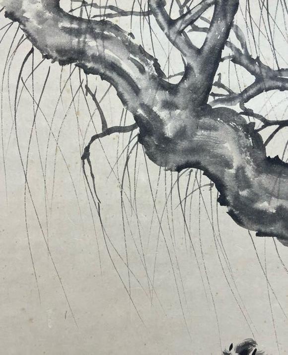 日本松町古美徐悲鴻 四駿圖