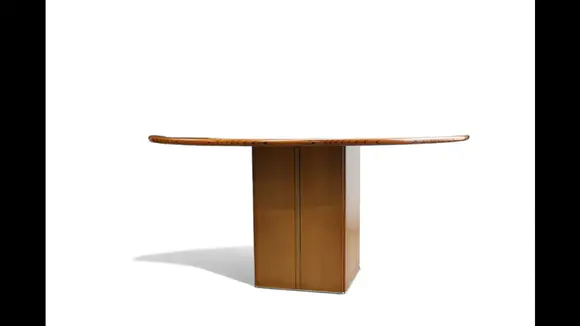 Goldfield Auction sarlsAfra and Tobia SCARPA (1935- ) Exceptional set of one table and six chairs model 