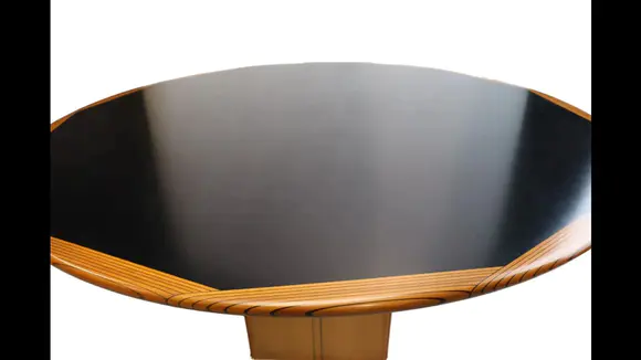 Goldfield Auction sarlsAfra and Tobia SCARPA (1935- ) Exceptional set of one table and six chairs model 