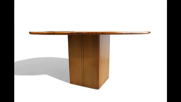 Goldfield Auction sarlsAfra and Tobia SCARPA (1935- ) Exceptional set of one table and six chairs model 