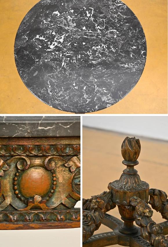 Loeckx AuctioneersGilded wood fire screen, Louis XVI style + Louis X…