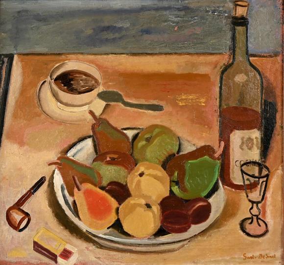 Loeckx AuctioneersGust De Smet (1934): painting (o/c) \'still life wi…