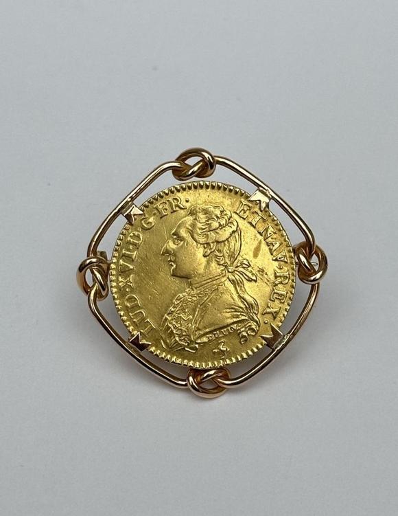 Loeckx AuctioneersLouis XVI: Louis d\'or aux palmes, a rare gold coin…