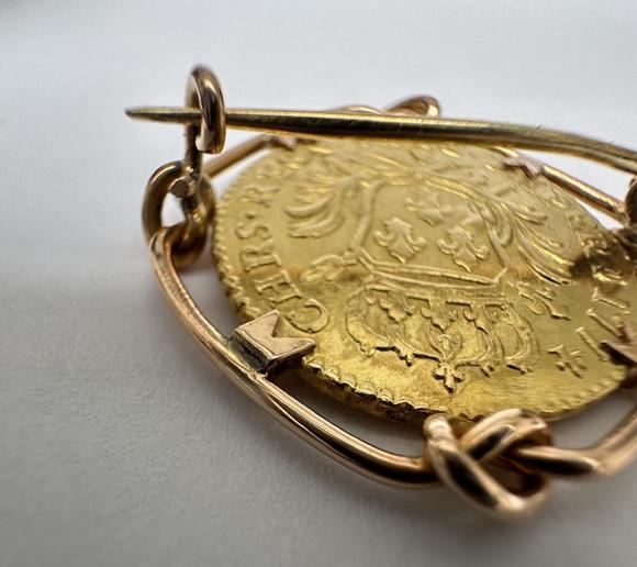Loeckx AuctioneersLouis XVI: Louis d\'or aux palmes, a rare gold coin…