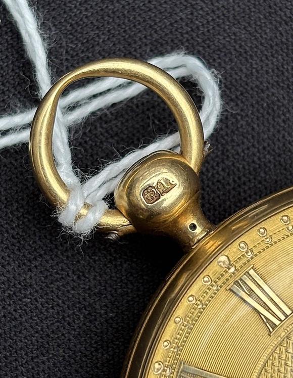 Loeckx AuctioneersGold pocket watch ‘regulator’, 19th century (18 ca…
