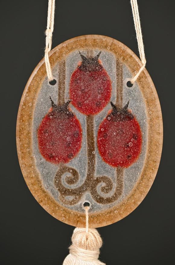 Loeckx AuctioneersArgy Rousseau: pendant ‘ladybugs’ in pate de verre…