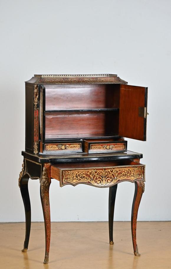 Loeckx AuctioneersNapoléon III secrétaire with Boulle inlaywork (*)…