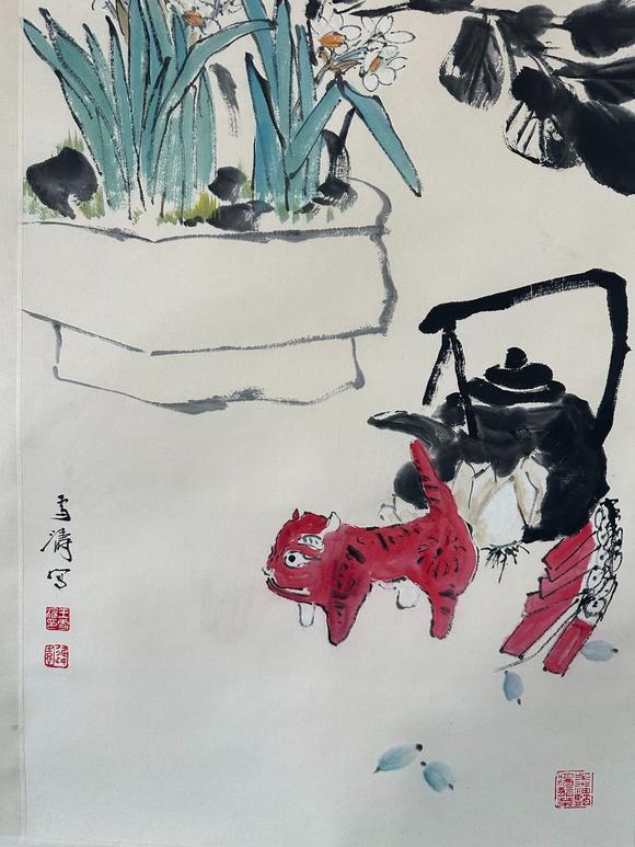 日本松町古美王雪濤 富貴長(zhǎng)春