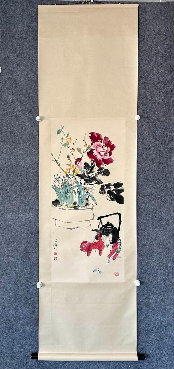 日本松町古美王雪濤 富貴長(zhǎng)春