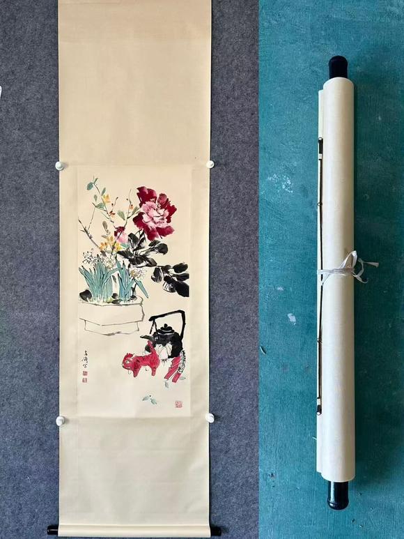 日本松町古美王雪濤 富貴長(zhǎng)春
