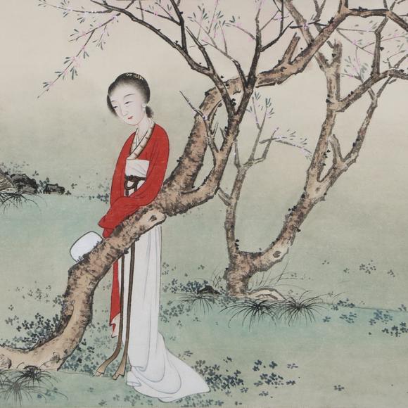 You Need陳少梅 仕女圖 立軸