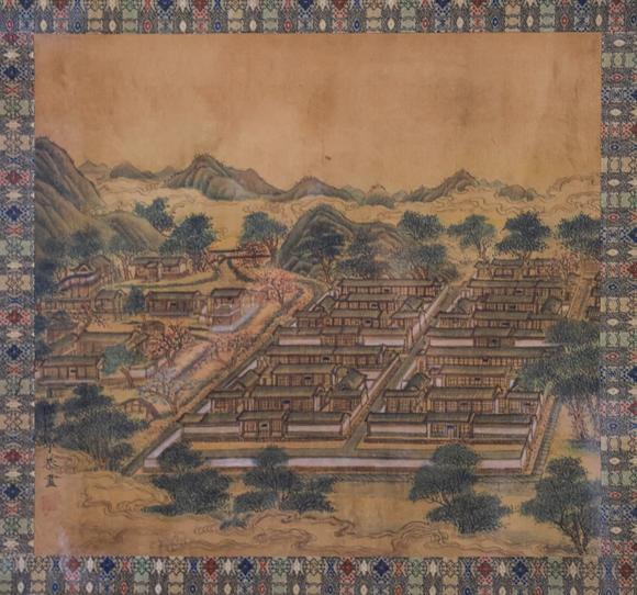 You Need郎世寧 山水 鏡框
