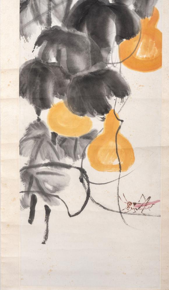 三杉美術(shù)齊白石 福祿壽
