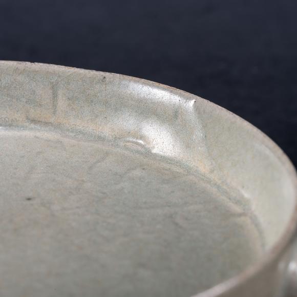 三杉美術(shù)明 青釉三足爐