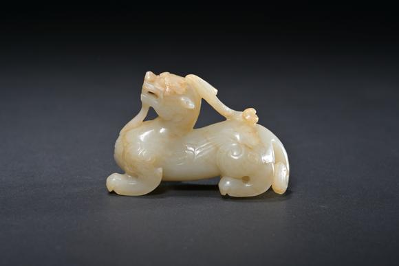 三杉美術(shù)明 白玉貔貅