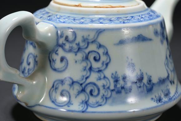 三杉美術(shù)明 青花壺