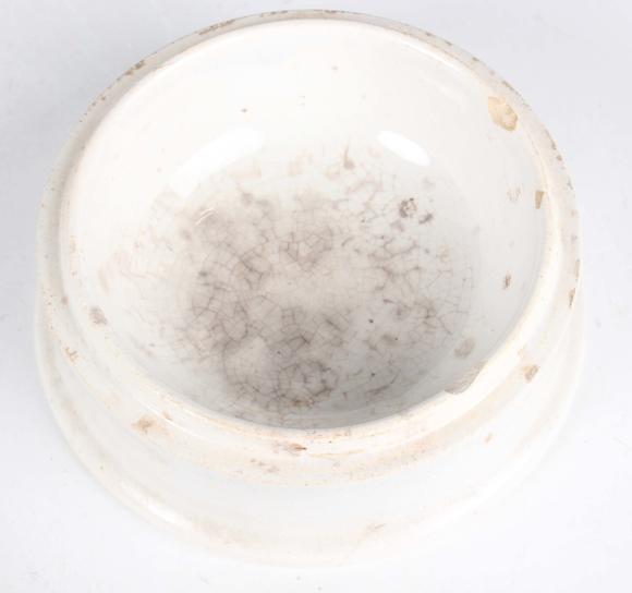 TooveysFive Prattware pot lids, comprising Uncle Toby, The Room In Which Sh