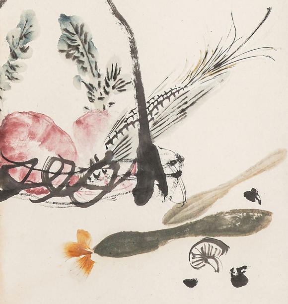 中鴻信王雪濤 （1903-1982） 蔬果圖
