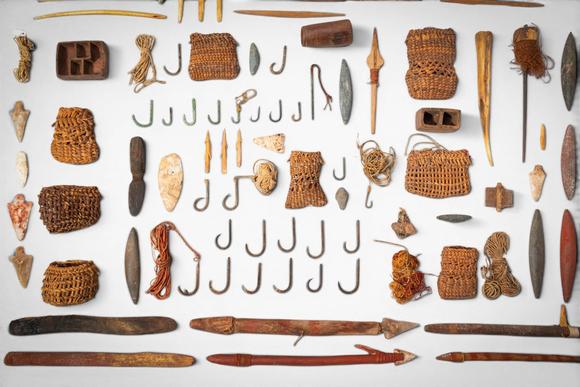 Apollo Art AuctionsCa. late 19th - early 20th century AD. >
A large and varied assemblage of traditional fishing imp